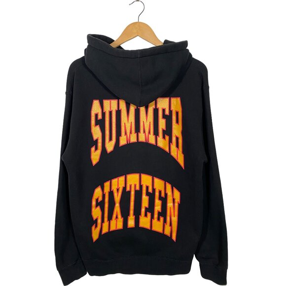 Drake 2016 Summer Sixteen Revenge Tour Pullover Fleece Hoodie Black men's Small - Picture 2 of 6